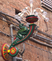 Dragon Lamppost